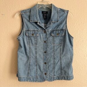 Crazy Horse denim vest